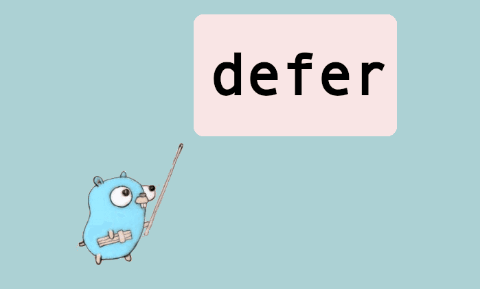 go defer